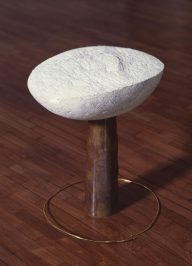 Alison Wilding, Brass neck, 1983. Photo credit: Strigelli Grimolizzi