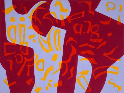 Carla Accardi, Per gli stretti spazi II, 1988