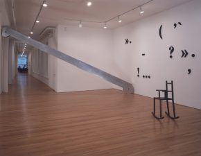 Le regole del gioco, Umberto Cavenago, Maurizio  Arcangeli, Carlo Ferraris, Installation view, 1991