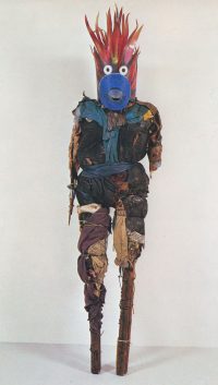 David Finn, Masked Figure (Hoodoo), 1985