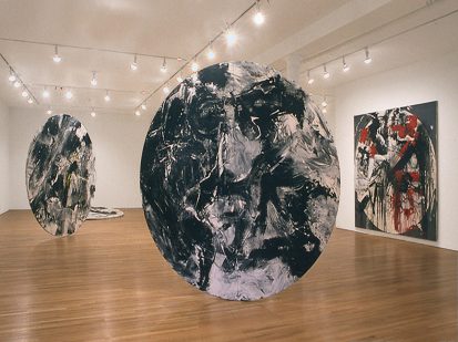 Emilio Vedova, Installation view, 1989