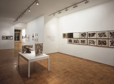 Emilio Vedova, Installation view, 2001