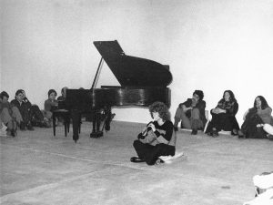 Franca Sacchi, ESSERE, 1975. Photo credit: Giorgio Colombo