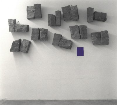 Grigi che si alleggeriscono verso oltremare, 1982. Photo credit: Salvatore Licitra.