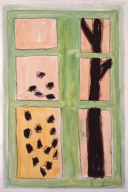 Günther Förg, Grünes Fenster, 1999