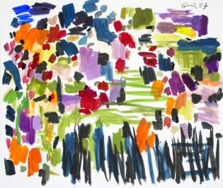 Günther Förg, ohne Titel, 2007