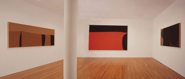 Alberto Burri, Installation view, 1990