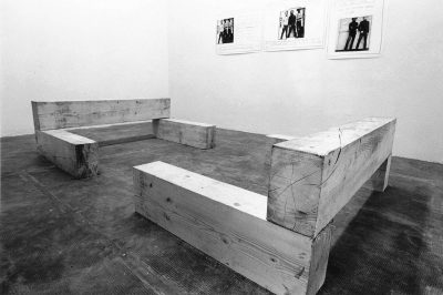 Richard Nonas, Installation view, 1979