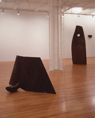 Alison Wilding, Installation view, 1986