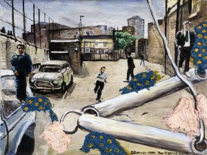 Jeffrey Dennis, The District Line, 1990. Photo credit: Joseph Coscia