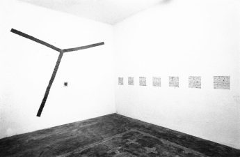 Joel Fisher, Linee e punti, 1976. Photo credit: Roberto Masotti