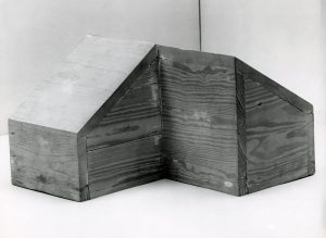 Joel Shapiro, Senza titolo, 1974