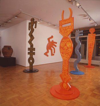 Keith Haring, Installation view, 2005. Photo credit: Roberto Tomasin