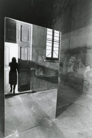 Michelangelo Pistoletto, Installation view, 1976. Photo credit: Roberto Masotti