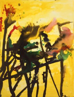 Osmar Osten, Beispiel aus meinem malbuch IX, 2000-2001. Photo credit: Paolo Vandrasch