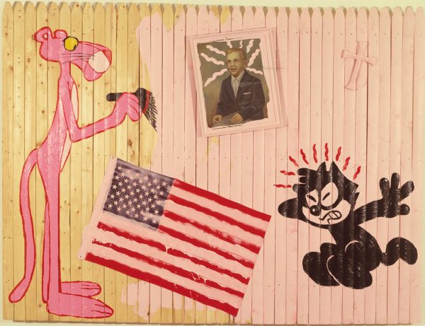 Ronnie Cutrone, Front Yard, 1983. Photo credit: Salvatore Licitra