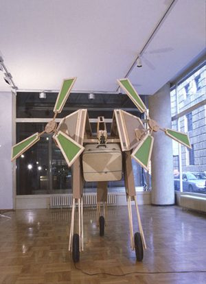 Pierluigi Calignano, Bozzetto per portalampade da viaggio, 1998. Photo credit: Giovanni Ricci
