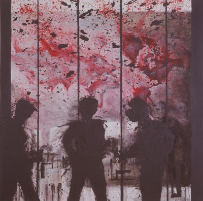 Richard Hambleton, As the World Burns, 1984