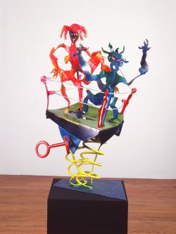 Ted Rosethal, Rock'm Sock'm Robots, 1985. Photo credit: Steven Tucker