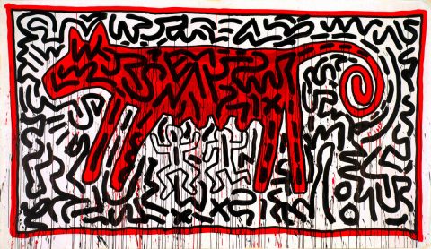 Keith Haring, Untitled, July 11, 1982
