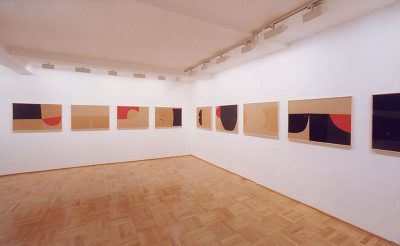 Alberto Burri, Installation view, 1999. Photo credit: Fabrizio Garghetti